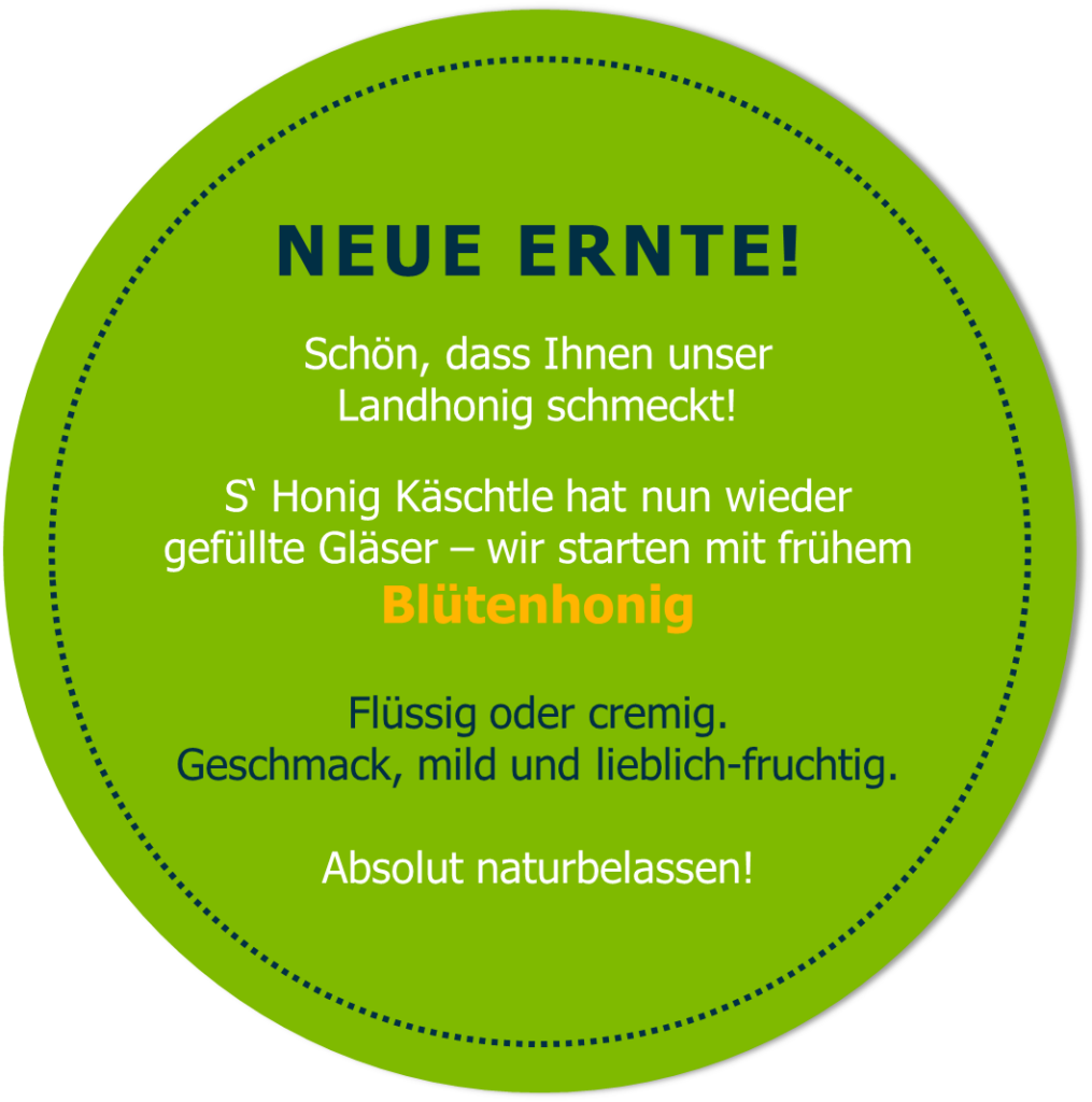 Neue Ernte 2026 Landhonig Blütenhonig